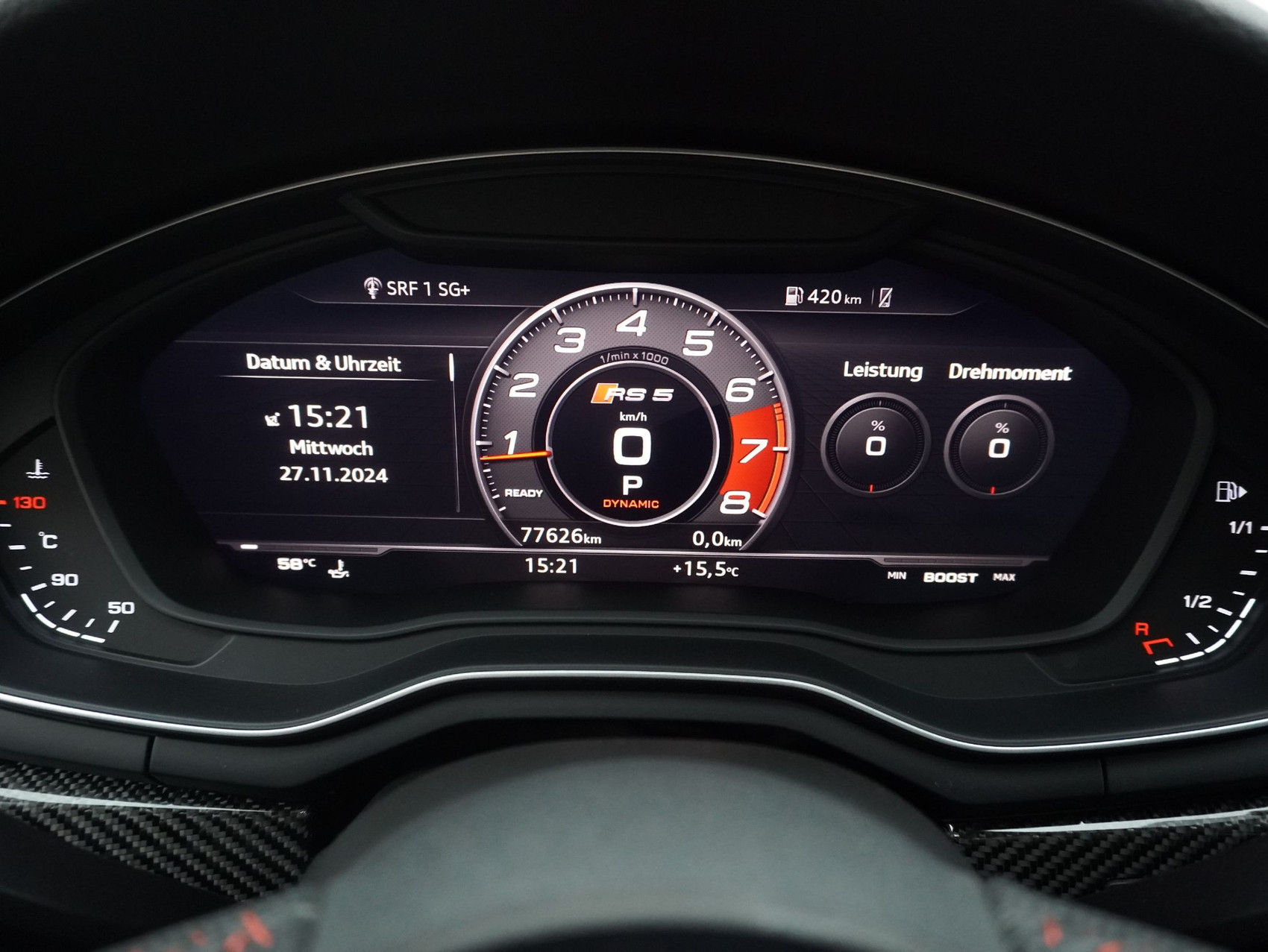 AUDI RS5 Sportback 2.9 V6 TFSI quattro T-Tronic