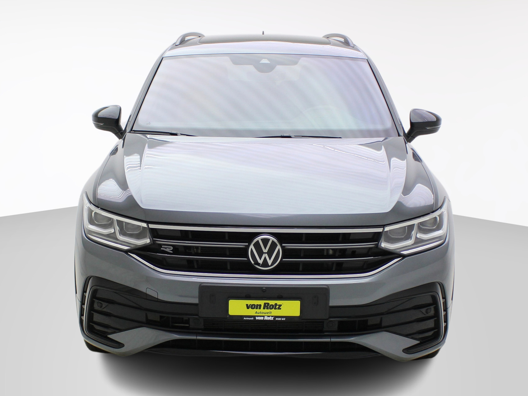 VW Tiguan Allspace 2.0 TSI DSG R-Line Black Style 4Motion **Leder/Sitzbelüftung/Anhängerkupplung/Standheizung**